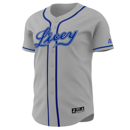 2025-2026 Official Licey Classic Gray Jersey Arrieta - Men's Fan LIDOM Baseball