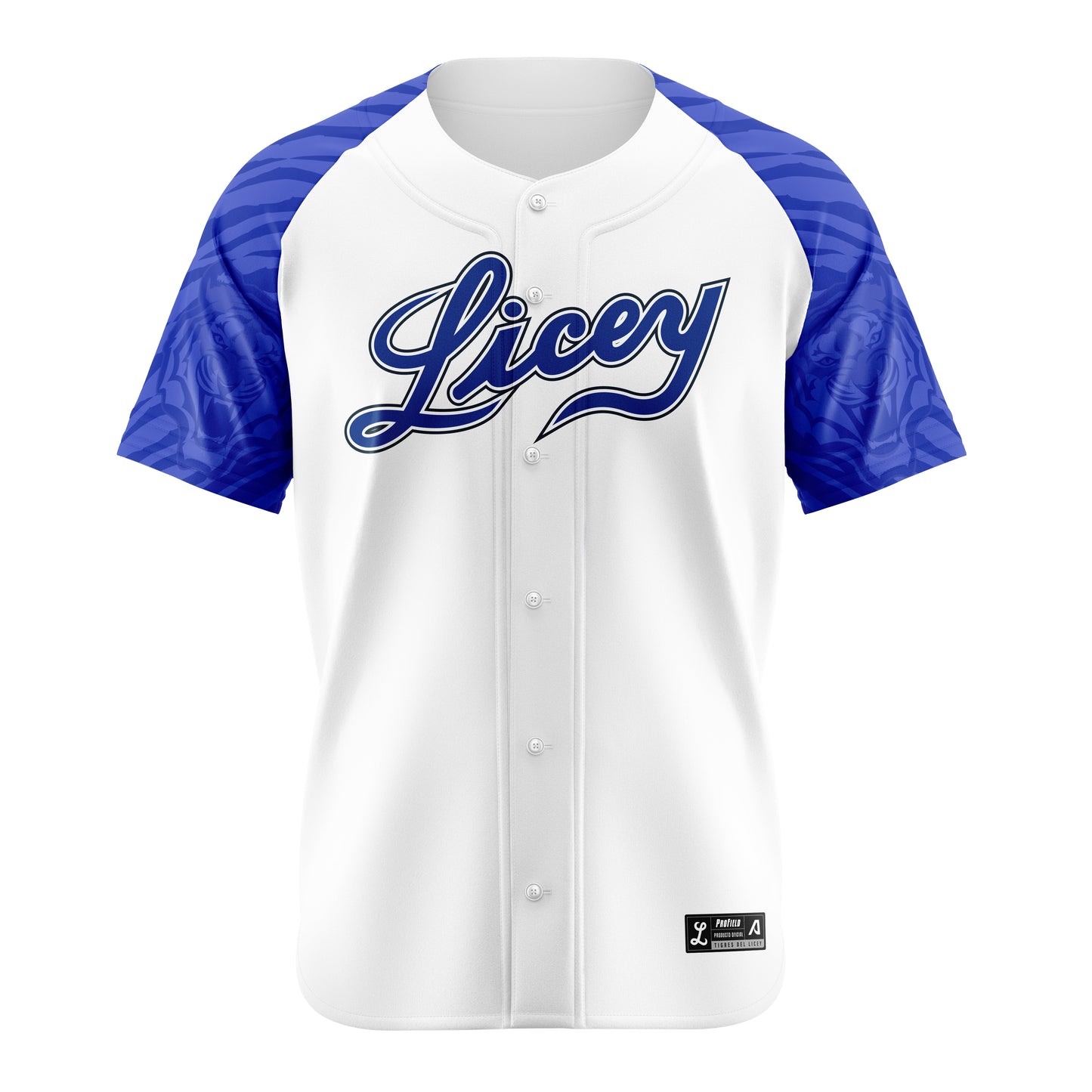 2025-2026 Official Tigres del Licey Full Button Baseball Jersey – Adult Size