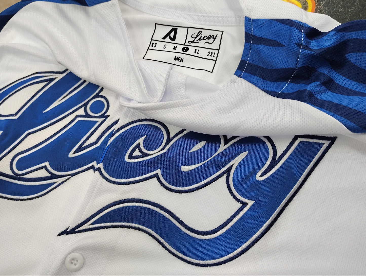 2025-2026 Official Tigres del Licey Full Button Baseball Jersey – Adult Size