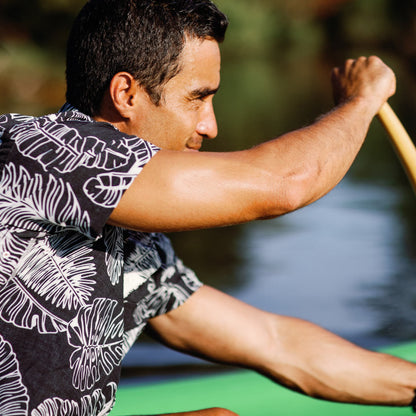 OLEU UV QUICK-DRY BOARDSHIRT - RAINFOREST JETT