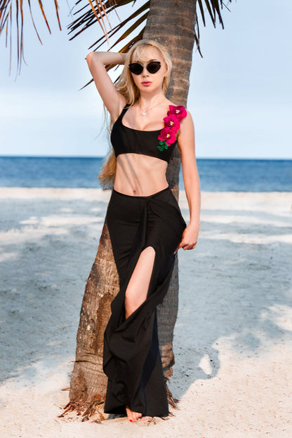 Arcellia Black Skirt