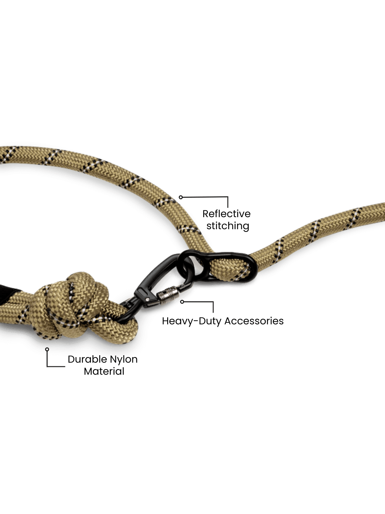 Olive Green Runners Hands-Free Dog Leash - Triathlete Store