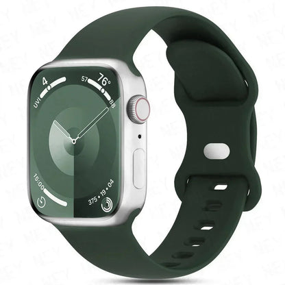 Silicone Apple Watch Band Series 11/10/9/8/7/6/5/4/ SE / Ultra 1/2/3