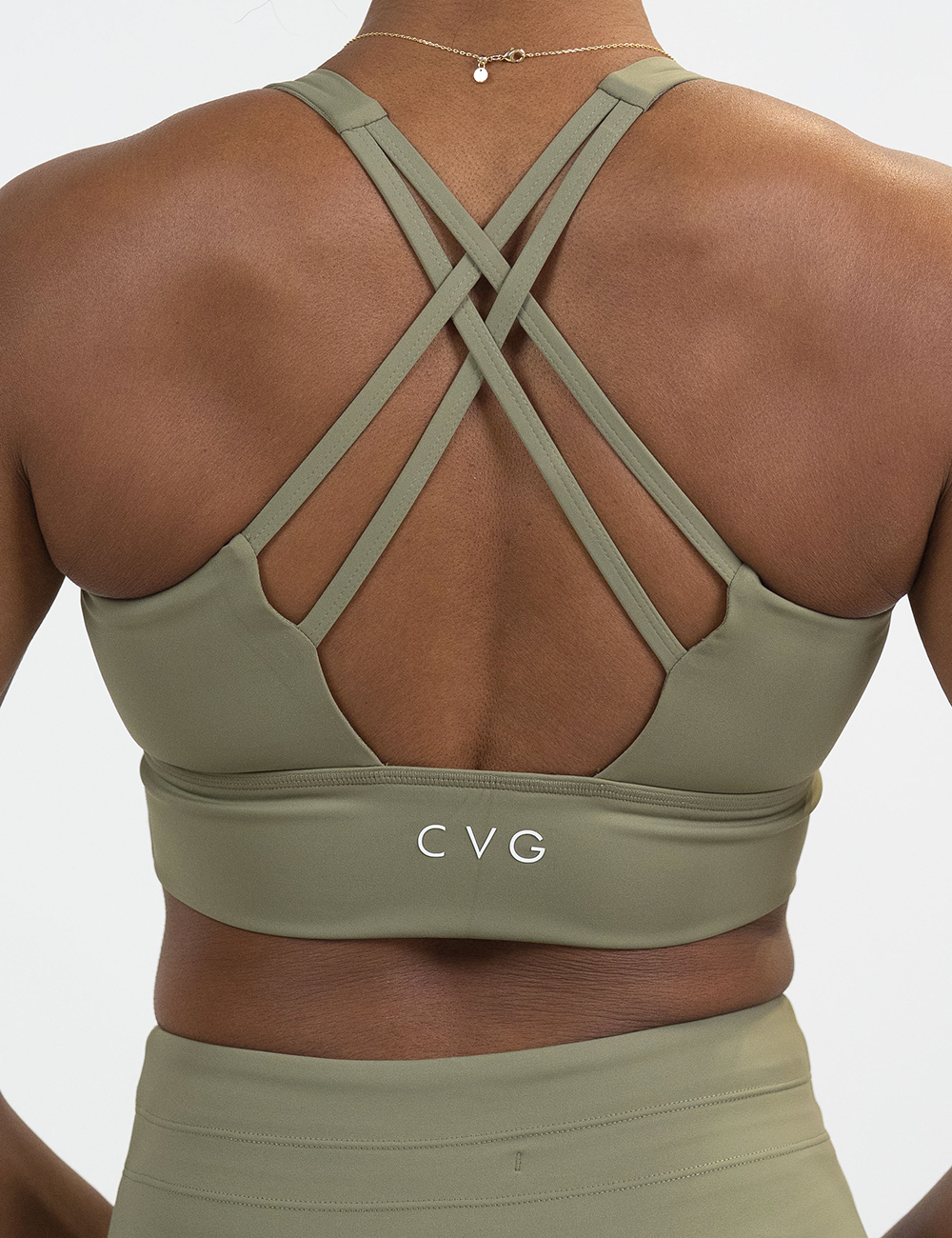 Longline Bra | Green Tea