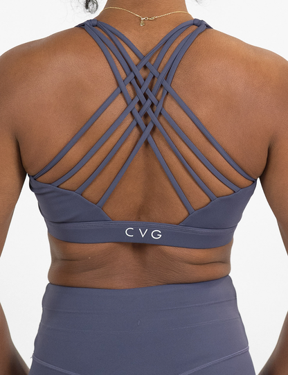 Butterfly Back Bra | Twilight Purple
