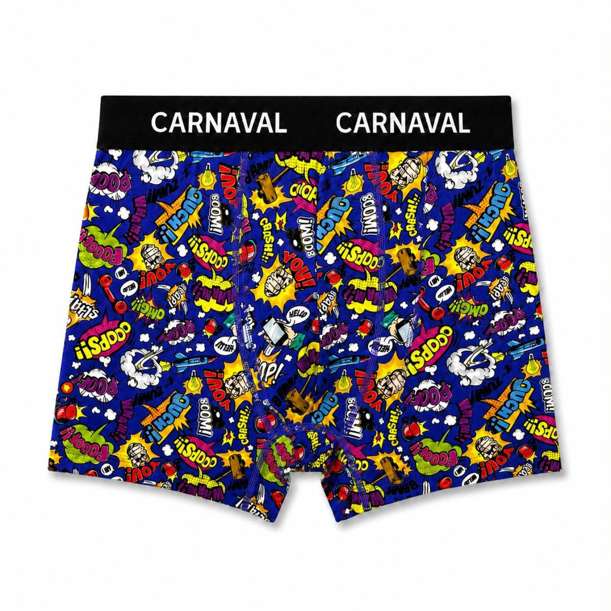 Carnaval Socks Novelty Graphic Print Boxer Briefs XL 1 Count