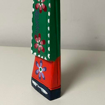 Painted Wooden St. Pascual By Kalalou GJC1011