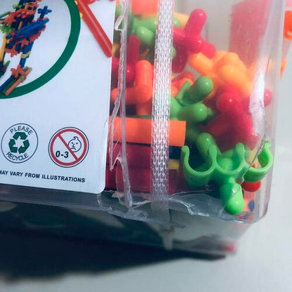 STEM Building Toys 600Pcs Straw Construction Educational Creative Engineering