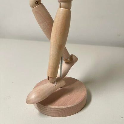 Wooden Human Manikin - Male/16" Mannequin By Kalalou
