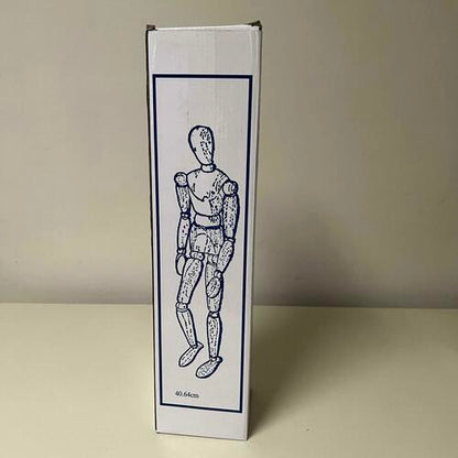 Wooden Human Manikin - Male/16" Mannequin By Kalalou