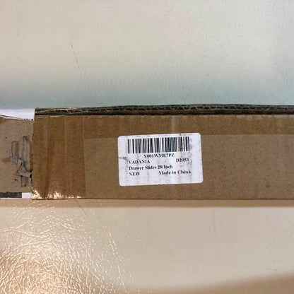 VADANIA VD2053 265lb Heavy Duty Drawer Slides W/Lock 3-Fold Full Extension 1pair