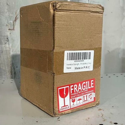 2 Pack Overnight Oats Containers with Lids and Spoons, 16oz Glass Mason Jars