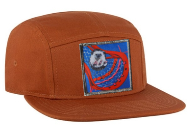Orange Camper Hat
