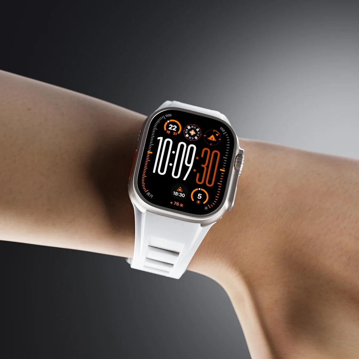 Silicone Apple Watch Band Series 11/10/9/8/7/6/5/4/ SE / Ultra 1/2/3