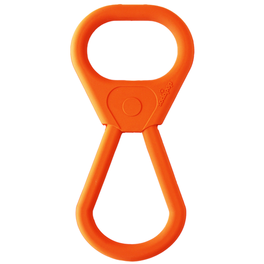 Pop Top Rubber Tug Toy for Interactive Play