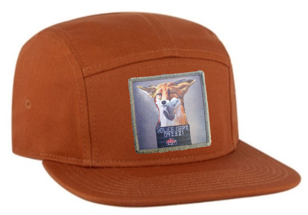 Orange Camper Hat