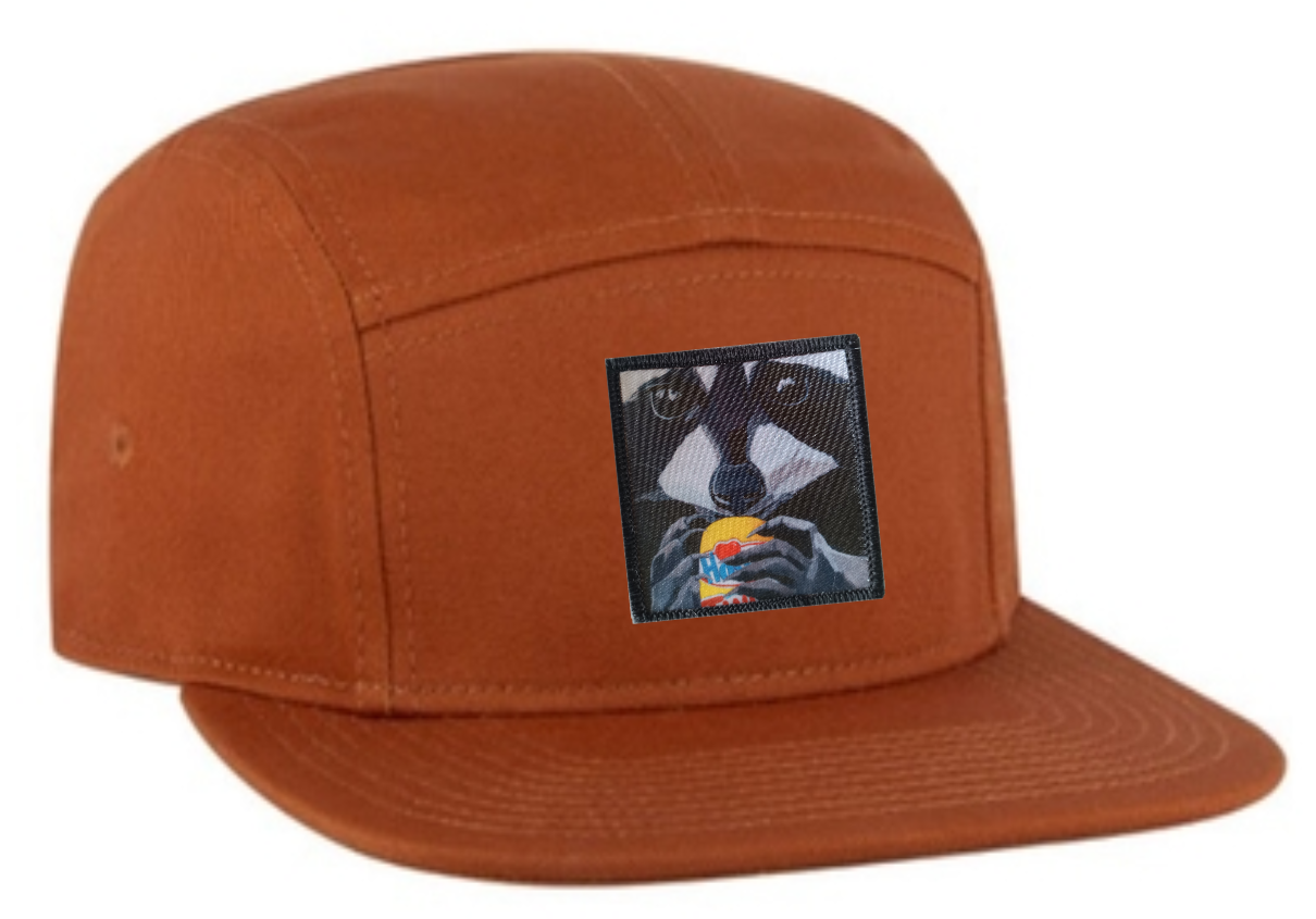 Orange Camper Hat