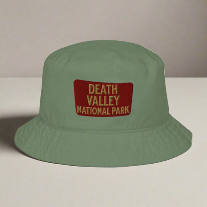 Death Valley National Park Embroidered Organic Bucket Hat
