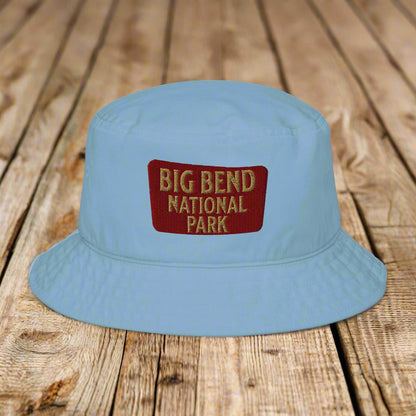 Big Bend National Park Organic Embroidered Bucket Hat