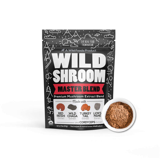 Wholesale - Master Shrooms Five Mushrooms Blend - Adaptogens + Prebiotic Powerhouse