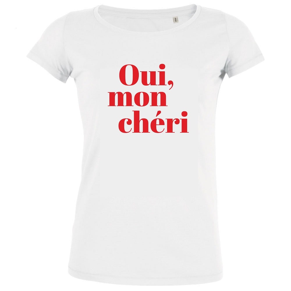Oui, Mon Chéri Women's Organic Tee