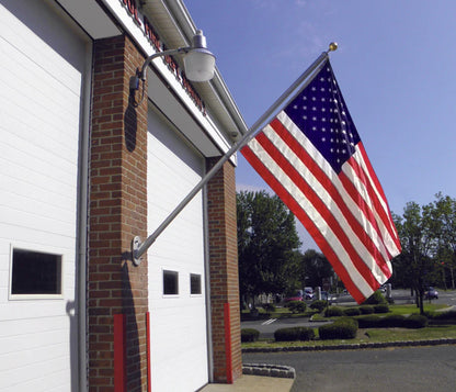 8' Non Tangle Outrigger Aluminum Flagpole Kit - Light Commercial Use - Triathlete Store