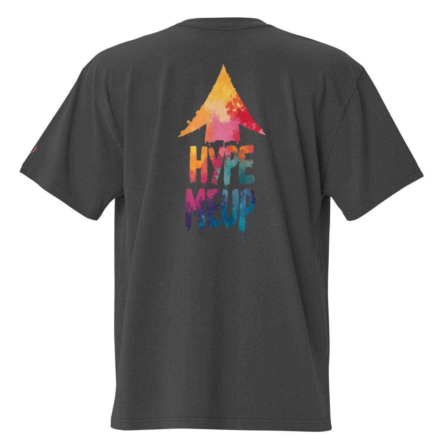 HYPE MEUP Affirmations Oversized Vintage Feel T-Shirt