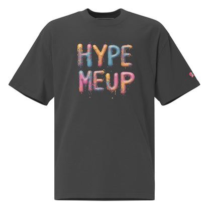 HYPE MEUP Affirmations Oversized Vintage Feel T-Shirt