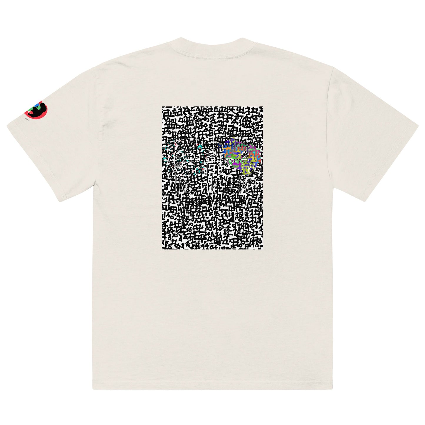 Step Foreword Family Feud Oversized faded t-shirt