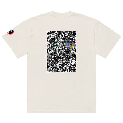 Step Foreword Family Feud Oversized faded t-shirt