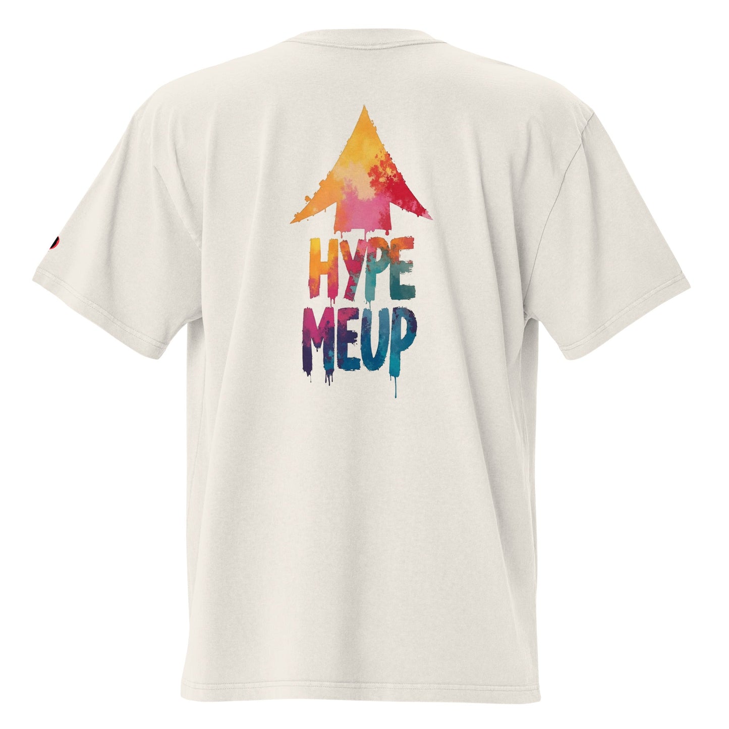 HYPE MEUP Affirmations Oversized Vintage Feel T-Shirt