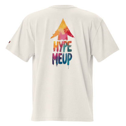 HYPE MEUP Affirmations Oversized Vintage Feel T-Shirt