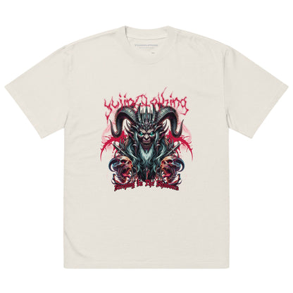 Darkness Oversized Faded T-Shirt