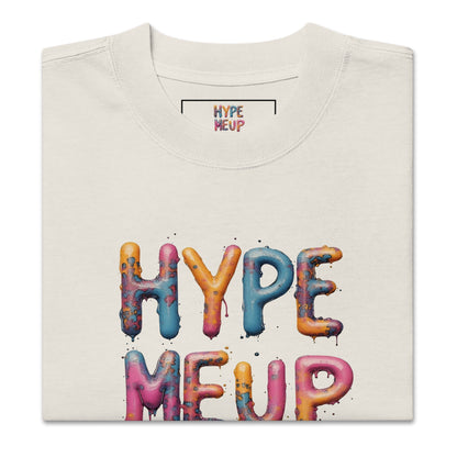 HYPE MEUP Affirmations Oversized Vintage Feel T-Shirt