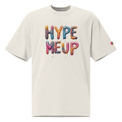 HYPE MEUP Affirmations Oversized Vintage Feel T-Shirt