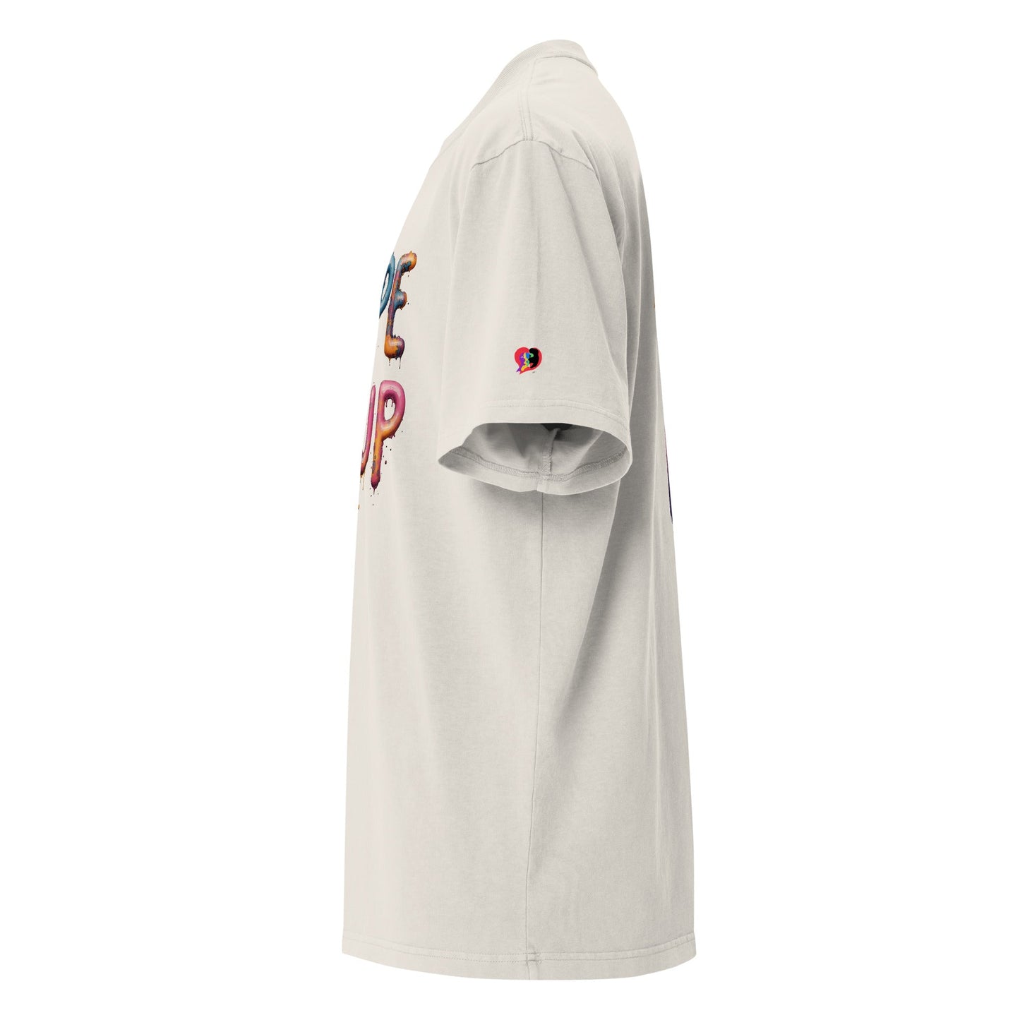 HYPE MEUP Affirmations Oversized Vintage Feel T-Shirt