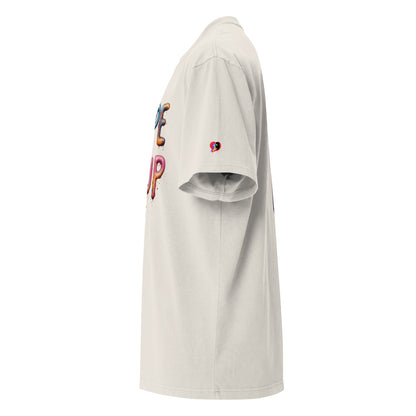 HYPE MEUP Affirmations Oversized Vintage Feel T-Shirt