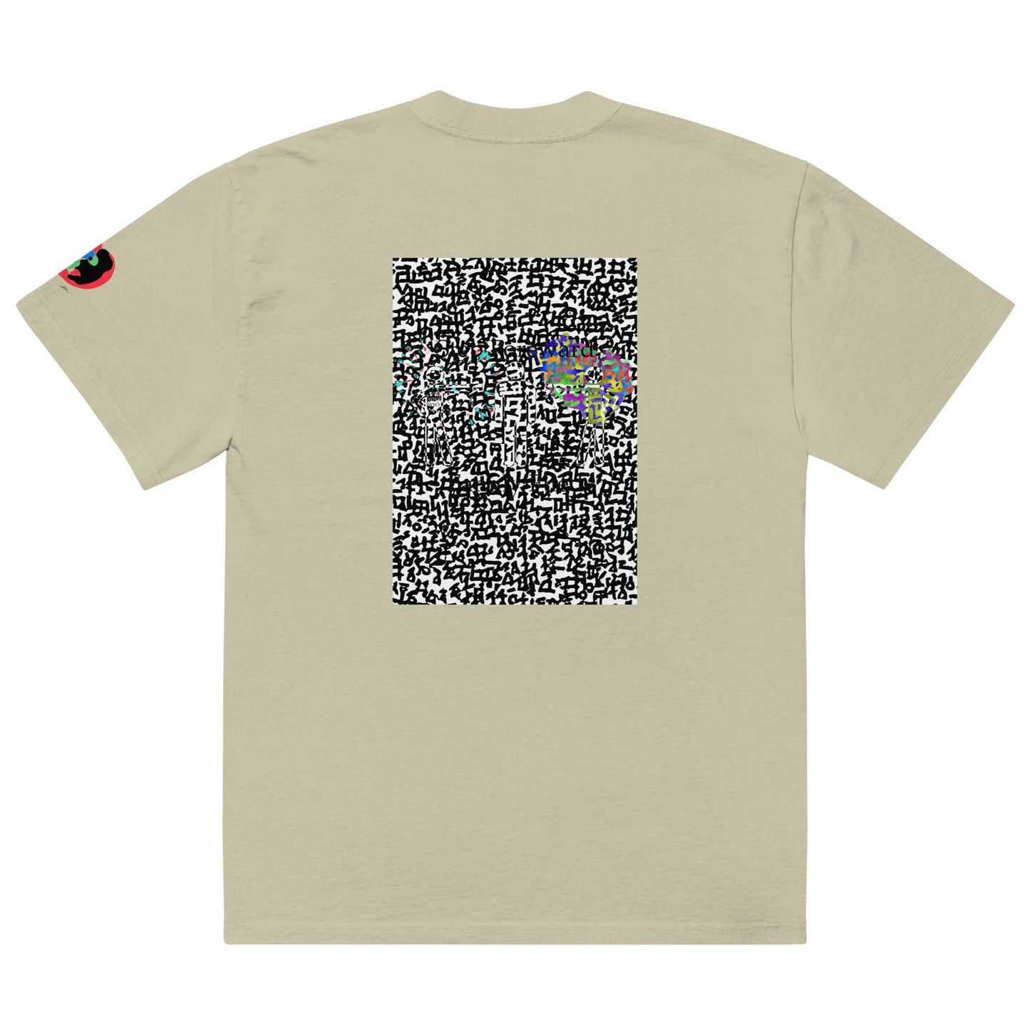 Step Foreword Family Feud Oversized faded t-shirt