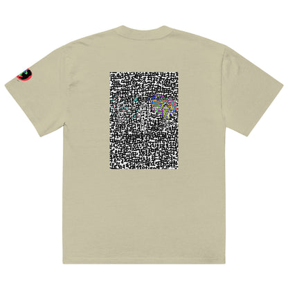 Step Foreword Family Feud Oversized faded t-shirt