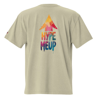 HYPE MEUP Affirmations Oversized Vintage Feel T-Shirt