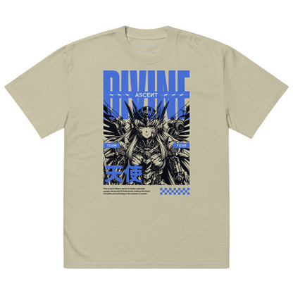 Divine Ascent Oversized Faded T-Shirt