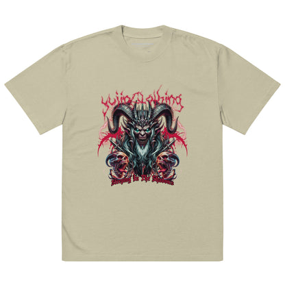 Darkness Oversized Faded T-Shirt