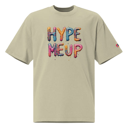 HYPE MEUP Affirmations Oversized Vintage Feel T-Shirt