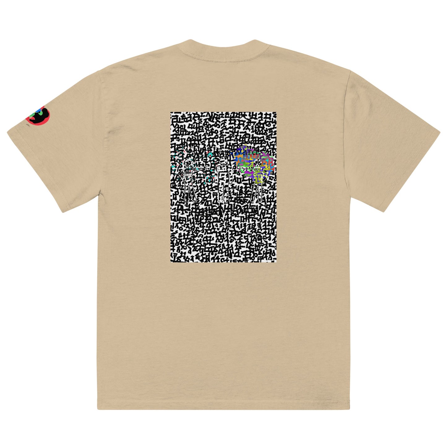 Step Foreword Family Feud Oversized faded t-shirt