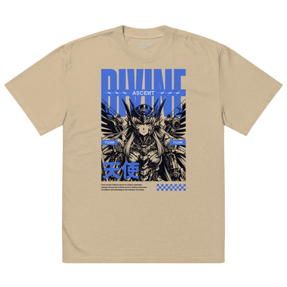 Divine Ascent Oversized Faded T-Shirt