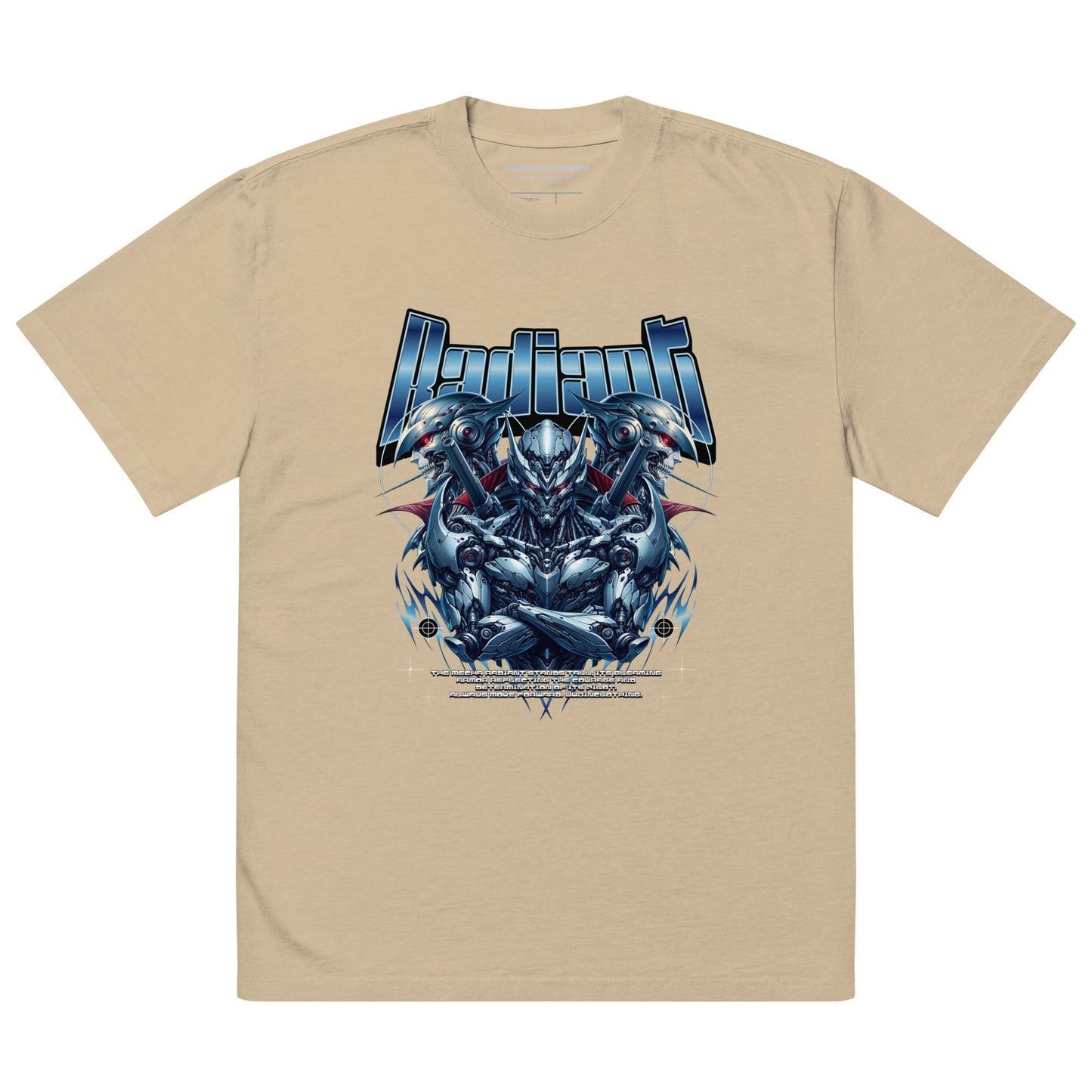 Radiant Oversized Faded T-Shirt