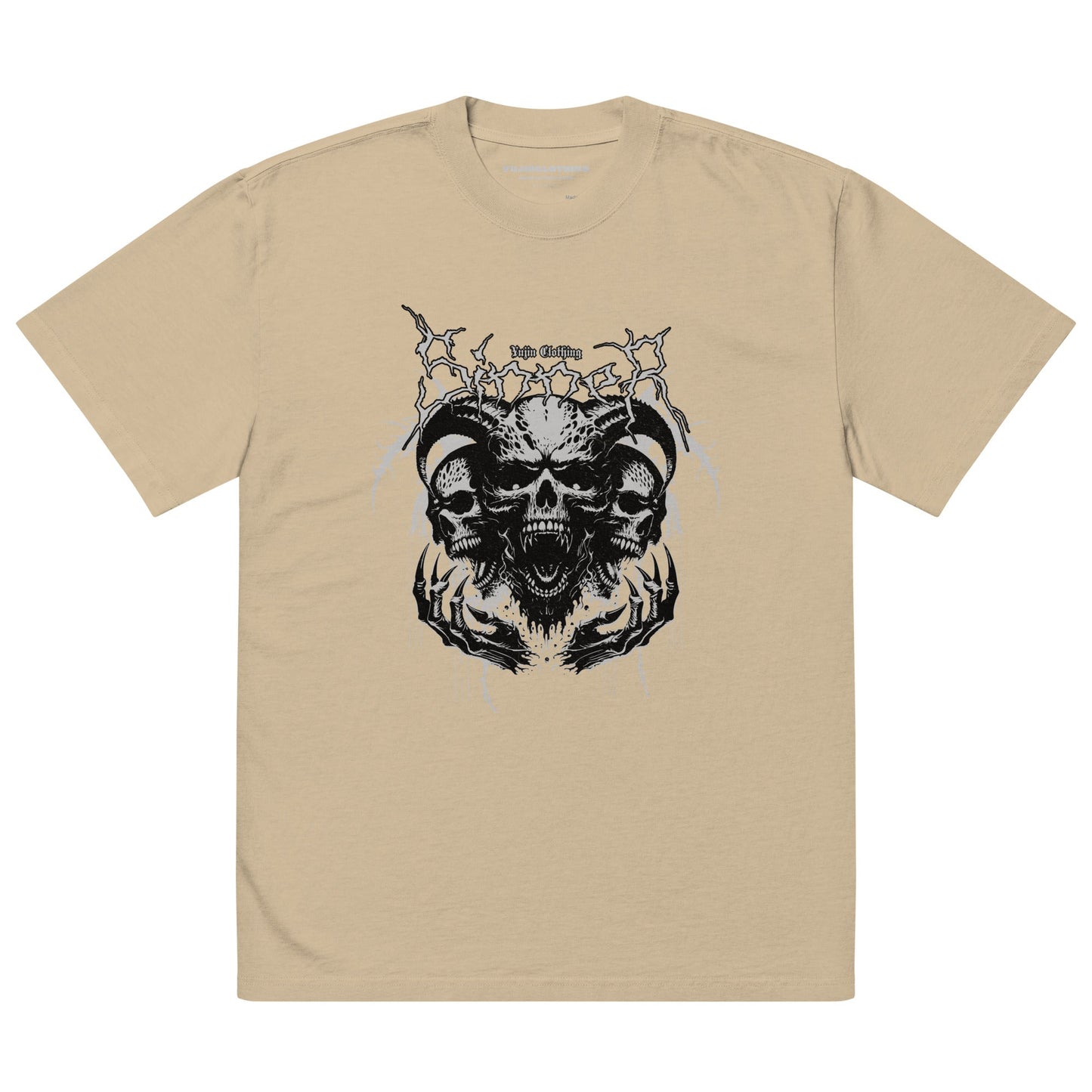 Sinner Oversized Faded T-Shirt