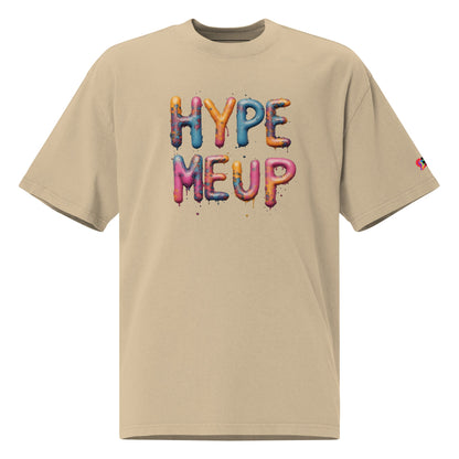 HYPE MEUP Affirmations Oversized Vintage Feel T-Shirt