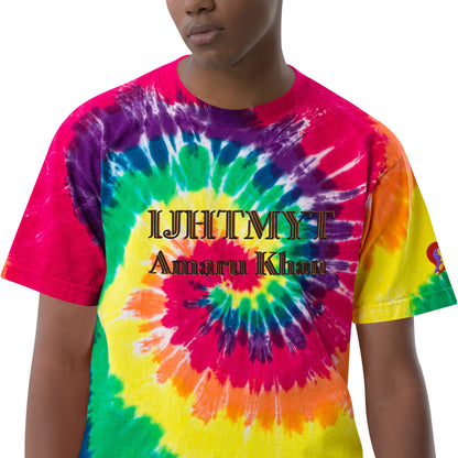 IJHTMYT Oversized tie-dye t-shirt