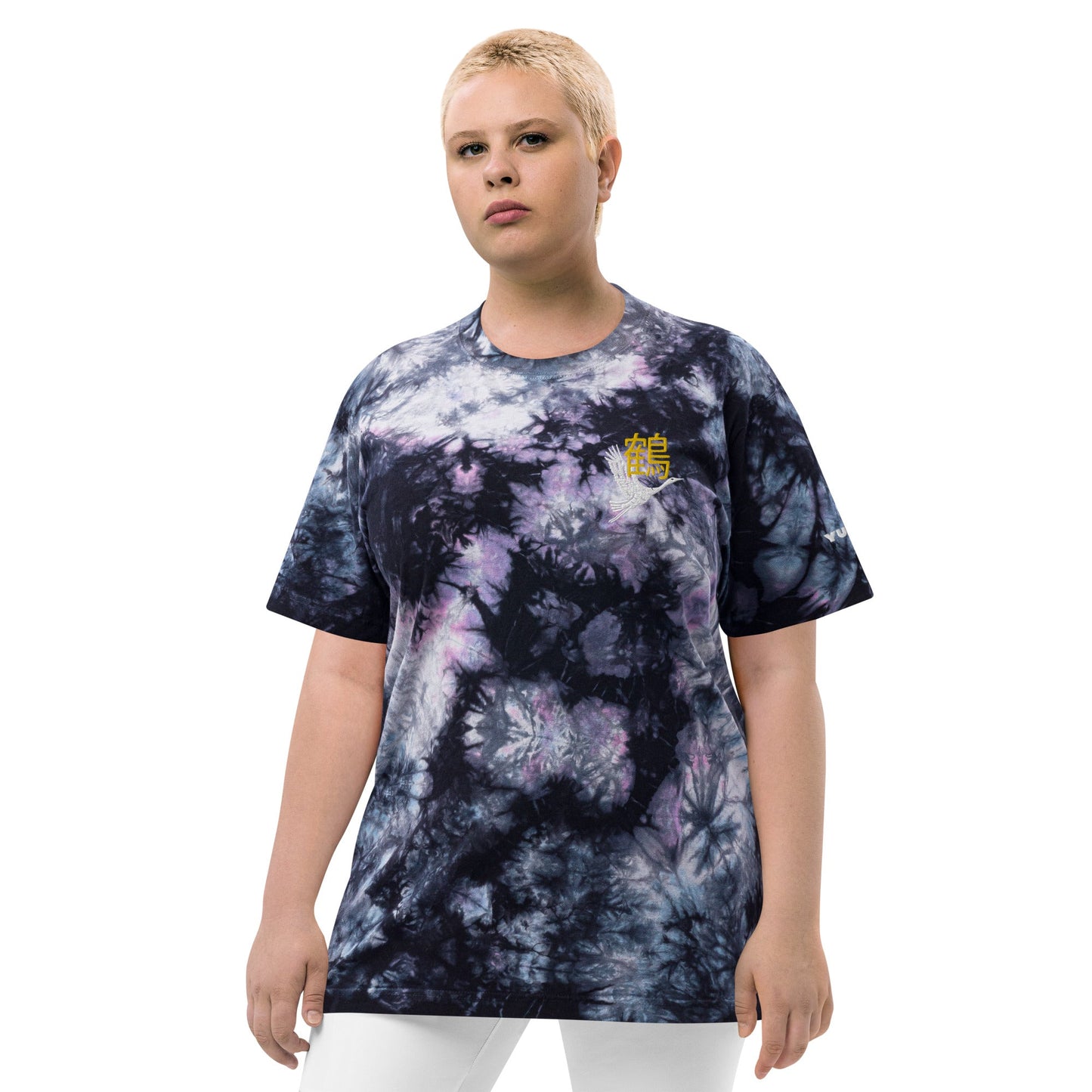 Tancho-zuru Tie-Dye T-shirt